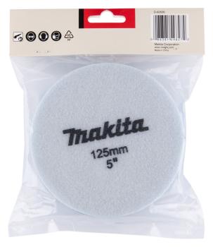 Preview: Makita D-62636 Polierpad blau D 125 mm
