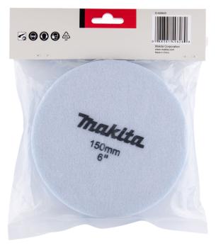 Preview: Makita D-62642 Polierpad blau D 150 mm
