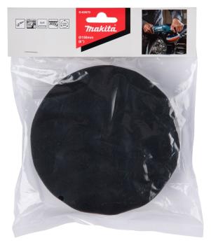 Preview: Makita D-62670 Polierpad schwarz D 150 mm