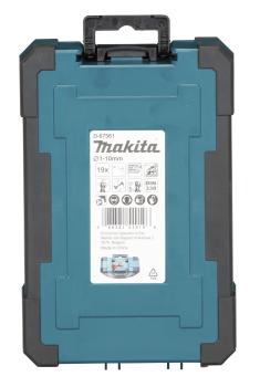 Preview: Makita D-67561 Bohrer-Set 19-tlg. HSS-Co