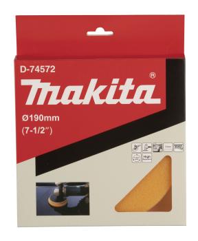 Preview: Makita D-74572 Polierpad orange D 190 mm