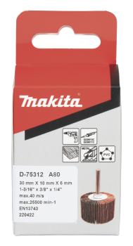 Preview: Makita D-75312 Lamellenschleifer 30x10 mm