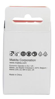 Preview: Makita D-75334 Lamellenschleifer 40x20 mm