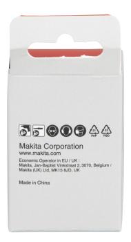 Preview: Makita D-75356 Lamellenschleifer 40x20 mm