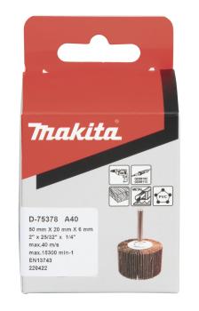 Preview: Makita D-75378 Lamellenschleifer 50x20 mm