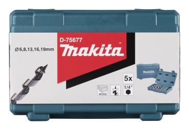 Preview: Schlangenbohrer-Set 5-tlg.