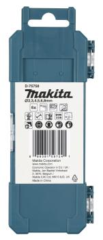 Preview: Makita D-75758 Bohrer-Set 6-tlg. HSS-Co