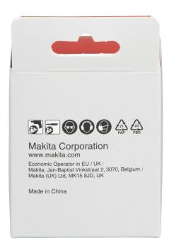 Preview: Makita D-75851 Lamellenschleifer 60x30 mm