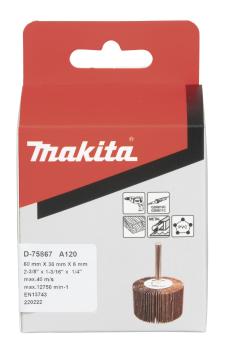 Preview: Makita D-75867 Lamellenschleifer 60x30 mm
