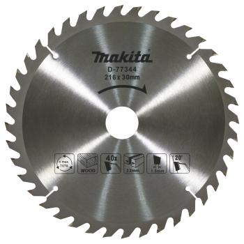 Kreissägeblatt TCT 216x30x40Z