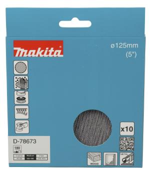 Preview: Makita D-78673 Netzschleifmittel A180 125mm Klett