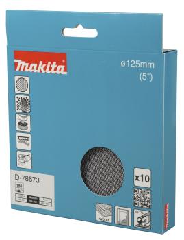 Preview: Makita D-78673 Netzschleifmittel A180 125mm Klett
