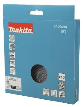 Preview: Makita D-78726 Netzschleifmittel A120 150mm Klett