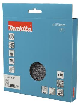 Preview: Makita D-78732 Netzschleifmittel A180 150mm Klett