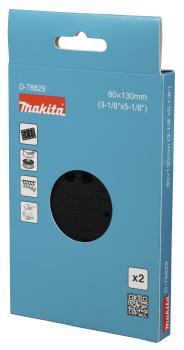 Preview: Makita D-78829 Schleiftellerschutz 80x130mm Klett