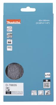 Preview: Makita D-78835 Netzschleifmittel A80 93x185mm Klett