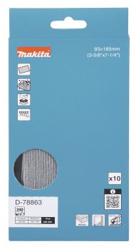 Preview: Makita D-78863 Netzschleifmittel A240 93x185mm Klett