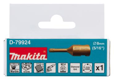 Preview: Makita D-79924 Diamant-Hohlbohrkrone 8 mm