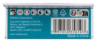 Preview: Makita D-79924 Diamant-Hohlbohrkrone 8 mm