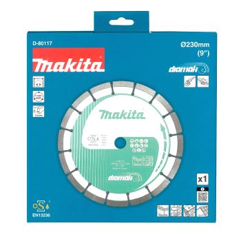 Preview: Makita D-80117 Diamak 230mm Diamanttrennscheibe