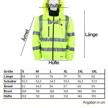 Preview: Makita DCJ206Z2XL Akku-Thermojacke