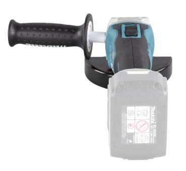 Makita DGA521ZX1 Akku-Winkelschleifer