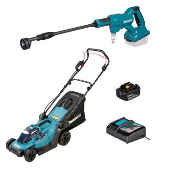 Makita Akku-Kombo-Kit 18V DLX2583T DLM330Z und DHW180Z inkl. Akku
