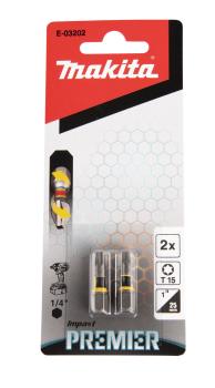 Preview: Makita E-03202 Torsion Bit T15 Impact Premier