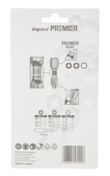 Preview: Makita E-03567 Torsion Bit-Set 11-tlg. Impact Premier