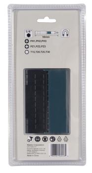 Preview: Makita E-12011 Bit-Set 10-tlg. Impact Black