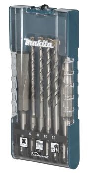 Preview: SDS-PLUS Bohrer-Meißel-Set 6-tlg. Centering tip