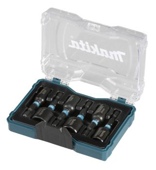 Makita E-15768 Steckschlüssel-Set 6-tlg. 1/4â€œ Sechskant IMPACT BLACK