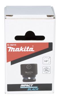 Preview: Makita E-16215 Schlagnuss SW27 Impact Black