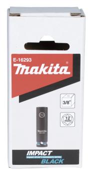 Preview: Makita E-16293 Steckschlüssel SW12 Impact Black