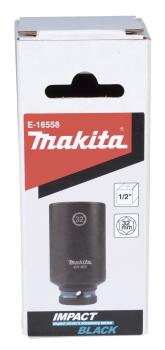 Preview: Makita E-16558 Schlagnuss SW32 Impact Black