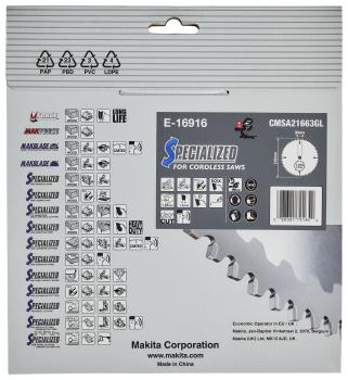 Preview: Makita E-16916 EFFICUT Sägeb. 216x30x63