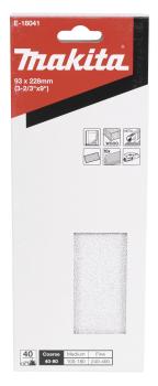 Preview: Schleifpapier P40 93x228mm