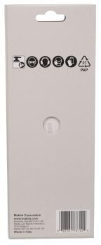 Preview: Makita E-19663 Schleifpapier P120 93x185mm Klett