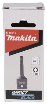 Preview: Makita E-19819 Impact Black T-Schlagnuss 1/2" T40