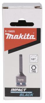 Preview: Makita E-19825 Impact Black T-Schlagnuss 1/2" T45