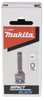 Preview: Makita E-19847 Impact Black T-Schlagnuss 1/2" T55