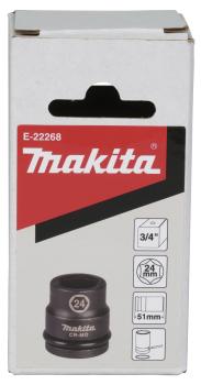 Preview: Makita E-22268 Schlagnuss 3/4" SW24