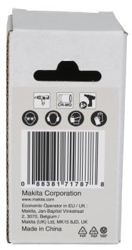 Preview: Makita E-22268 Schlagnuss 3/4" SW24