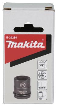 Preview: Makita E-22280 Schlagnuss 3/4" SW27