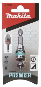 Preview: Makita E-22888 Torsion Steckschlüssel 8mm Impact Premier