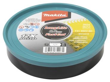 Preview: Makita E-22947-12 Trennscheibe INOX 115x0,8 mm