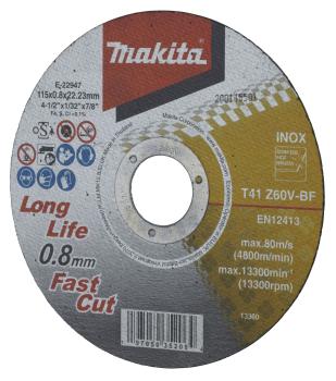 Preview: Trennscheibe INOX 115x0,8 mm