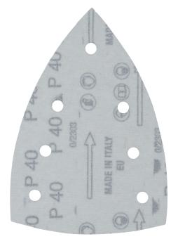 Schleifpapier A40 100x150mm Klett