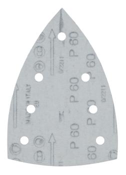 Schleifpapier A60 100x150mm Klett