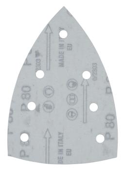 Schleifpapier A80 100x150mm Klett